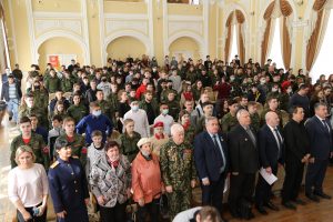 В городе Астрахани прошло Торжественное открытие региональной Вахты Памяти-2021 "Зовет нас поисковая тропа"