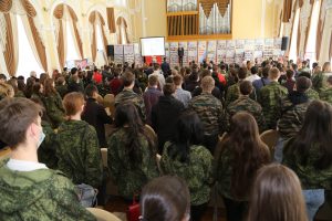 В городе Астрахани прошло Торжественное открытие региональной Вахты Памяти-2021 "Зовет нас поисковая тропа"