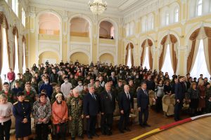 В городе Астрахани прошло Торжественное открытие региональной Вахты Памяти-2021 "Зовет нас поисковая тропа"