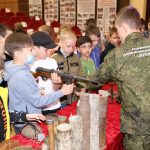 В Астраханской области продолжаются проводятся уроки мужества и патриотические выставки для детей и молодежи