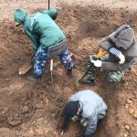 Астраханские поисковики на Вахте Памяти в Городищенском районе Волгоградской области