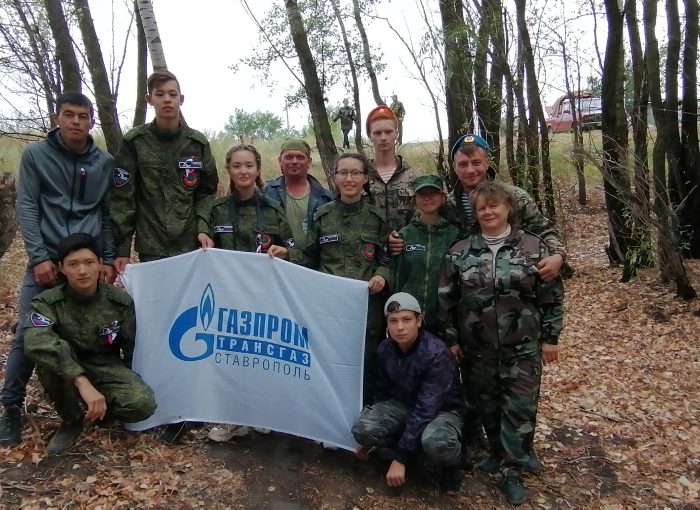 Астраханцы на Вахте Памяти в Городищенском районе Волгоградской области