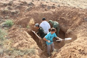 Астраханские поисковики завершили межрегиональную учебно-поисковую экспедицию, проводимую на границах Черноземельского и Яшкульского районов Республики Калмыкия