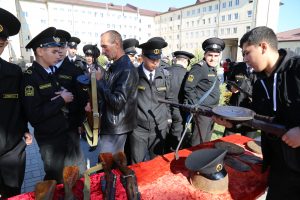 В Астраханском Каспийском институте морского и речного транспорта прошло торжественное мероприятие