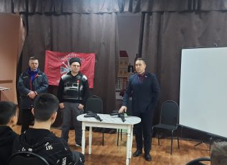 Урок мужества МБОУ "Яксатовская СОШ" Приволжского района Астраханской области