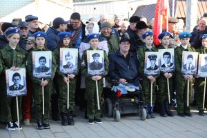 Патриотическое мероприятие, посвященное 33-й годовщине вывода советских войск из Республики Афганистан