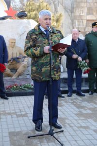 Патриотическое мероприятие, посвященное 33-й годовщине вывода советских войск из Республики Афганистан