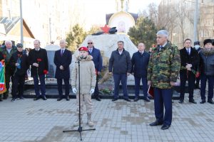 Патриотическое мероприятие, посвященное 33-й годовщине вывода советских войск из Республики Афганистан