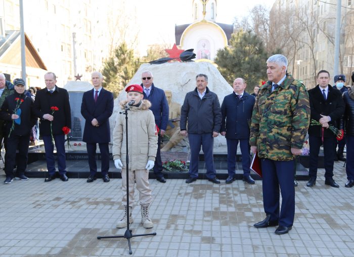 Патриотическое мероприятие, посвященное 33-й годовщине вывода советских войск из Республики Афганистан