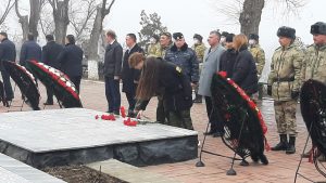 Возложение венков и цветов, приуроченное к Дню защитника Отечества