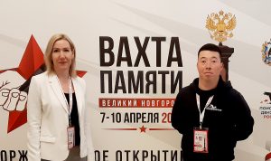 Участии астраханцев в Торжественном открытии Всероссийской акции «Вахта памяти-2022» в Великом Новгороде