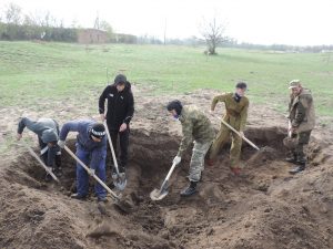 Астраханские поисковики в поисковой экспедиции «Казачья Слава Дона», проводимой на территории Обливского района Ростовской области