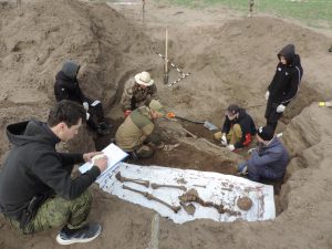 Астраханские поисковики в поисковой экспедиции «Казачья Слава Дона», проводимой на территории Обливского района Ростовской области