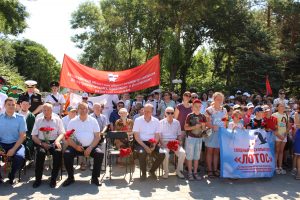 В г.Астрахани прошла "Линейка памяти и скорби", посвященная 81-й годовщине начала ВОВ