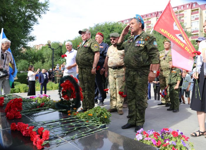 1 июля 2022 года астраханские патриоты отметили памятную дату - День ветеранов боевых действий