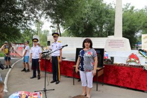 Уроки мужества и патриотические выставки прошли в городе Харабали Астраханской области