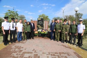 В парке им. III Интернационала Трусовского района г.Астрахани прошел патриотический митинг