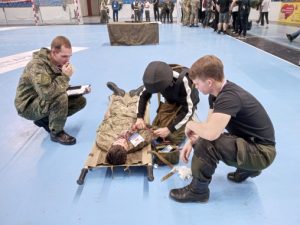 Представители поисковых отрядов Астраханской области приняли участие в Спартакиаде допризывной молодежи