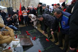 Астраханские патриоты провели митинг, посвященный 34-й годовщине вывода советских войск из Афганистана