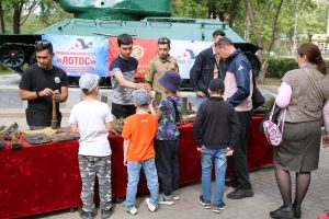 Патриотические выставки и Квест состоялись в историческом месте города Астрахани