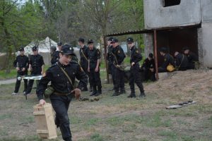 Астрахаснкие патриоты суворовского военного училища на спартакиаде «Юный динамовец»