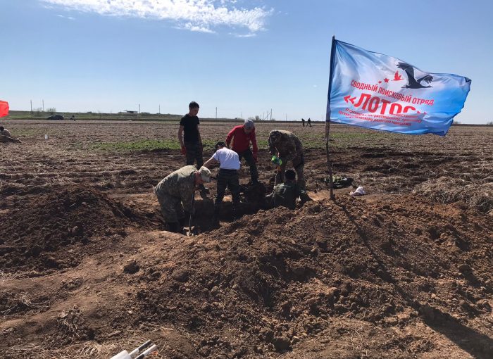 Астраханский патриоты принял участие в поисковой экспедиции в Волгоградской области