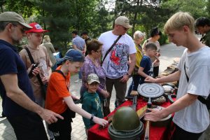 Патриотические выставки и Квест состоялись в историческом месте города Астрахани