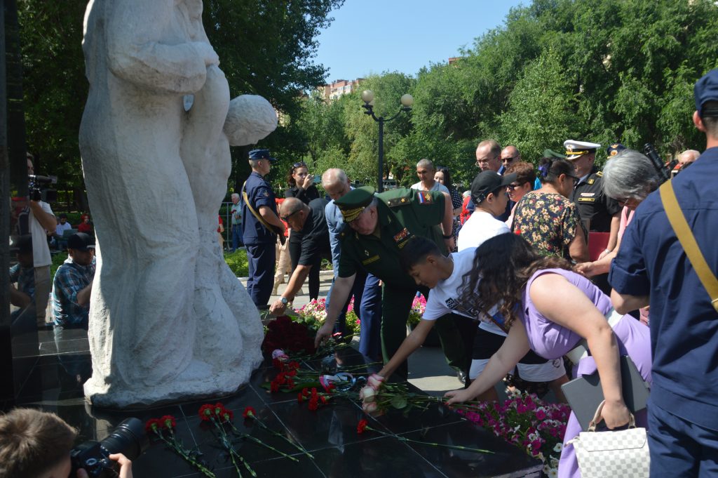 День ветеранов боевых действий торжественно отметили в Астрахани