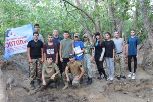 Астраханский патриоты в поисковой экспедиции в Волгоградской области