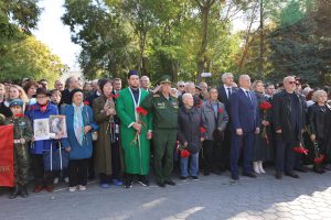 В Астрахани прошло патриотическое мероприятие (митинг) «Мы помним подвиг солдата»