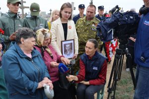 Астраханские патриоты простились с ефрейтором Беляковым А.И., погибшим в 1941 году в Выборгском районе Ленинградской области