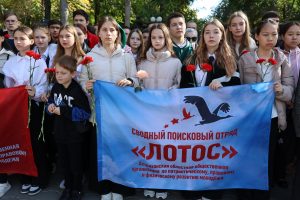 В Астрахани прошло патриотическое мероприятие (митинг) «Мы помним подвиг солдата»