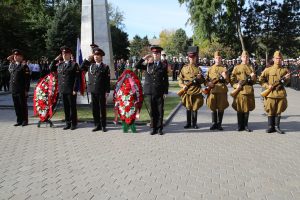 В Астрахани прошло патриотическое мероприятие (митинг) «Мы помним подвиг солдата»