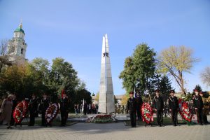 В Астрахани прошло патриотическое мероприятие (митинг) «Мы помним подвиг солдата»