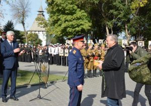 В Астрахани прошло патриотическое мероприятие (митинг) «Мы помним подвиг солдата»