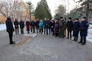 Астраханские патриоты почтили память дважды Героя Советского Союза Н.М.Скоморохова