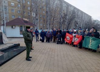 В Астрахани прошло патриотическое мероприятие, посвященное погибшим воинам – афганцам