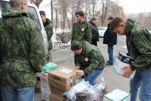 Астраханские патриоты продолжают сбор гуманитарной помощи для участников СВО