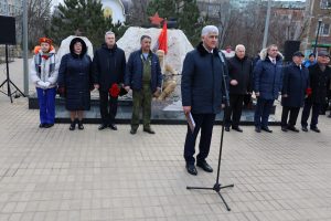 Астраханские патриоты провели митинг, посвященный 35-й годовщине вывода советских войск из Афганистана