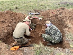 Астраханские патриоты на «Вахте Памяти» в Волгоградской области