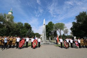 В Астрахани прошла «Линейка памяти и скорби»