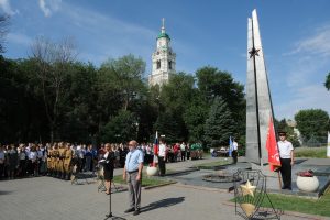 В Астрахани прошла «Линейка памяти и скорби»