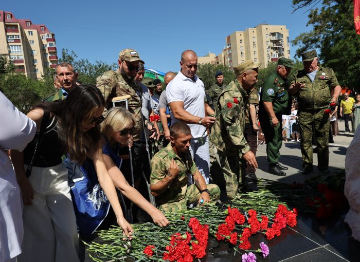 Астраханские патриоты отметили День ветеранов боевых действий