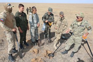 Астраханские патриоты провели экспедицию на местах боёв третьего формирования 28-й Краснознаменной Армии