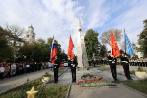 В Астрахани отметили 82-ю годовщину третьего формирования 28-й Краснознаменной Армии