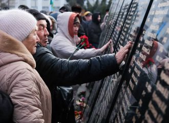 Астраханские патриоты открыли Мемориал погибших на СВО