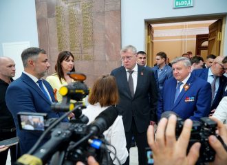 В Астрахани состоялось открытие обновленного Музея боевой славы