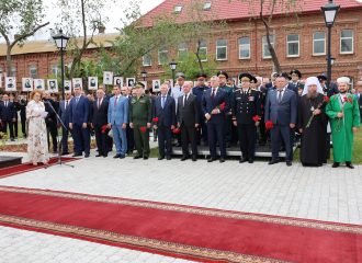 Астраханские патриоты открыли мемориальную часовню «Часовые Памяти»