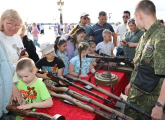 В Астрахани состоялись патриотические выставки, посвященные 80-й годовщине Победы в Великой Отечественной войне