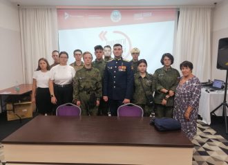 «Диалог с Героем»: В Астрахани прошла встреча с участником СВО Арсеном Мутелимовым